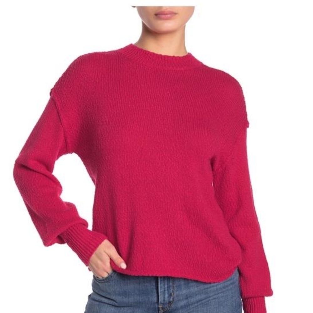 Abound Longsleeve Drop Shoulder Knit Sweater Nwt